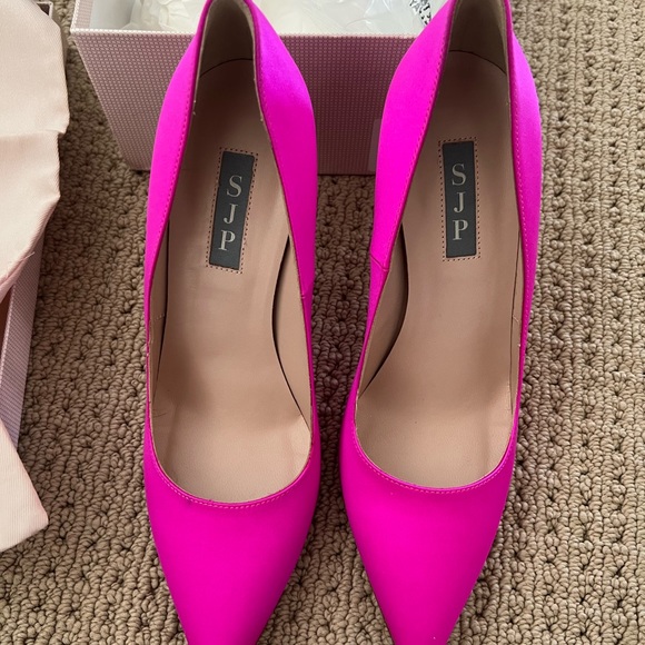 SJP by Sarah Jessica Parker - Fawn heel in “Candy” (fushia), 100mm heel, size 39 - Picture 4 of 7